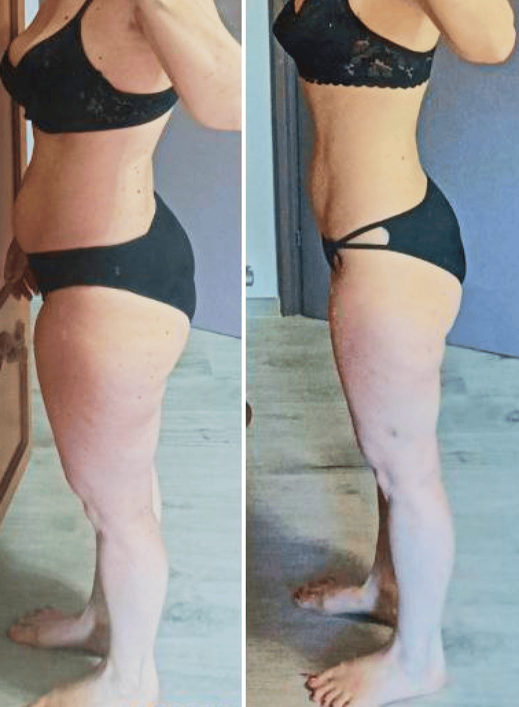 Before and after marathon one