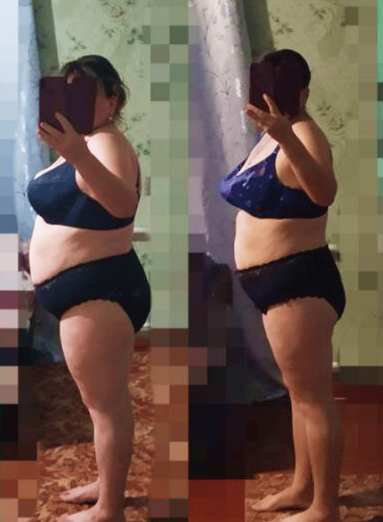 Before and after marathon two